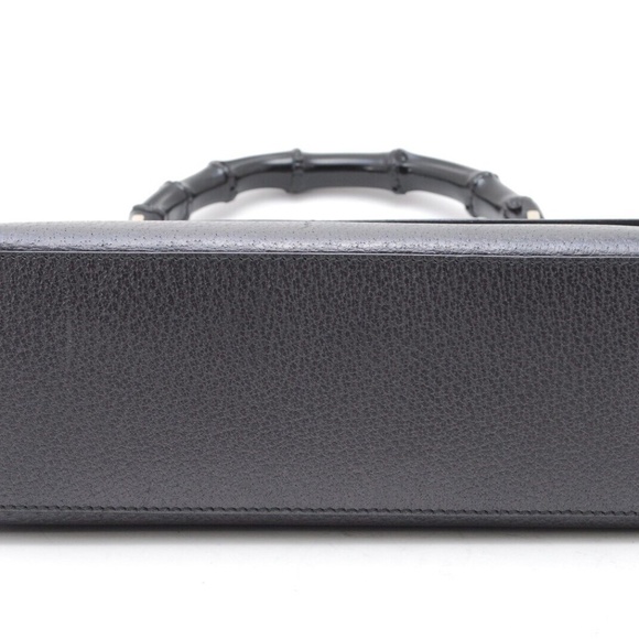 Vintage Gucci Bamboo flap handbag - Picture 4 of 15